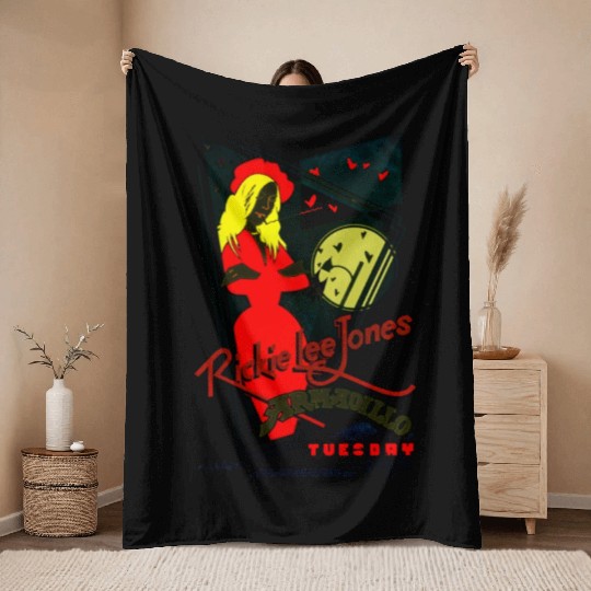 Rikki Lee Jones Armadillo Essential Throw Blankets