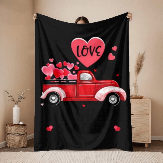 Ph Truck Day 4Th Grade Teacher Throw Blankets