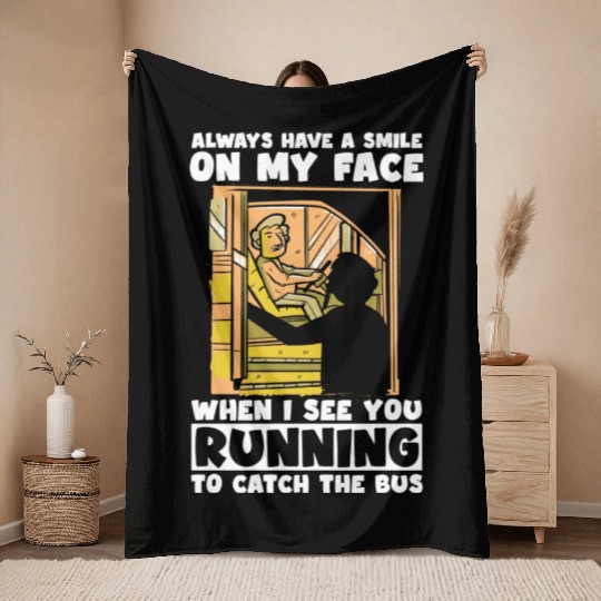 Bus Drivers Laugh When Passengers Race Bus Drivers Throw Blankets