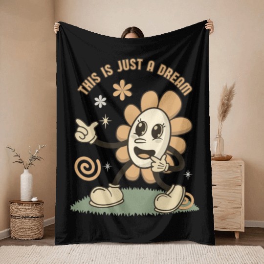 This is Just a Dream Throw Blankets