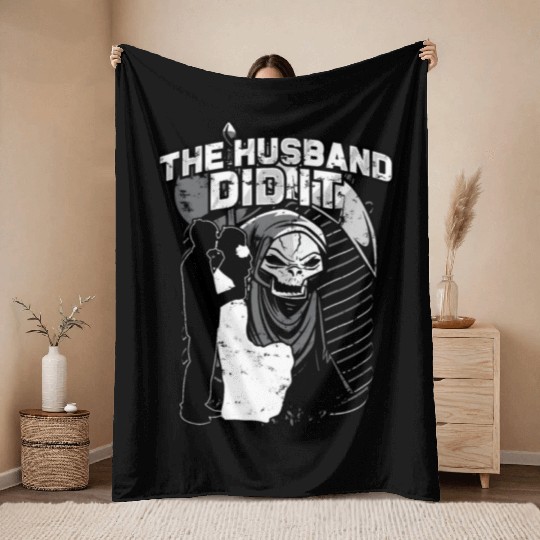True Crime Documentaries Lover Throw Blankets