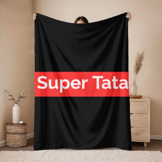 Tatay Cool Family Member Tagalog Filipino Throw Blankets