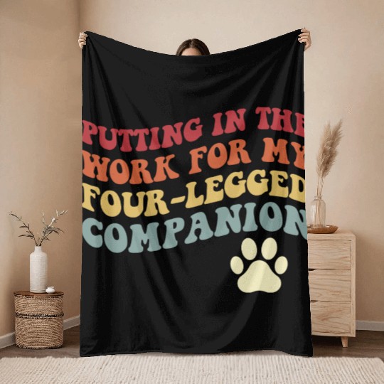 Putting In The Work For My Four-Legged Throw Blankets