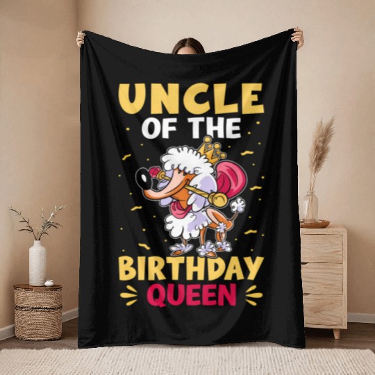 Uncle Of The Queen For Throw Blankets
