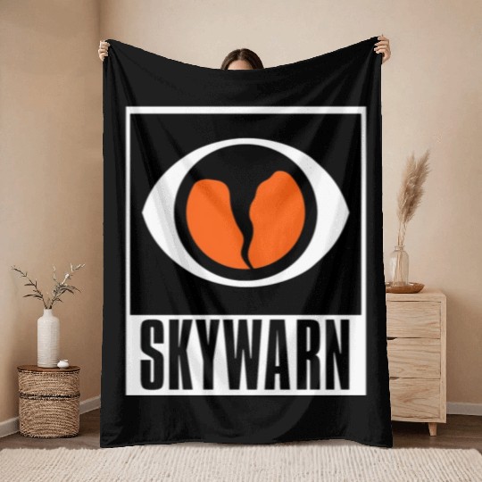 ywarn Storm Spotter Throw Blankets