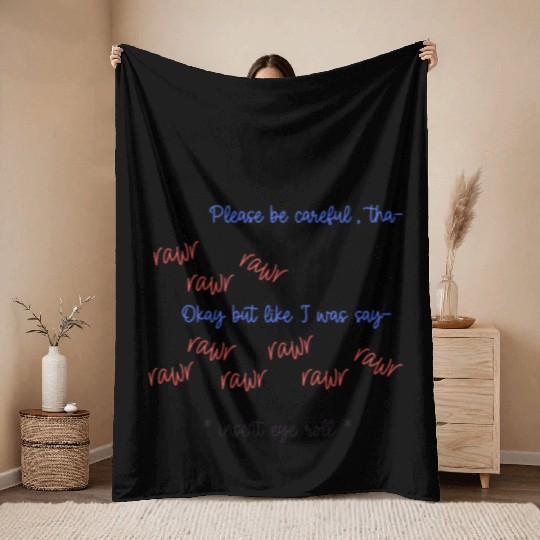 Husky Convo Throw Blankets