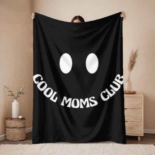 Moms Club Mothers Day Novelty Throw Blankets