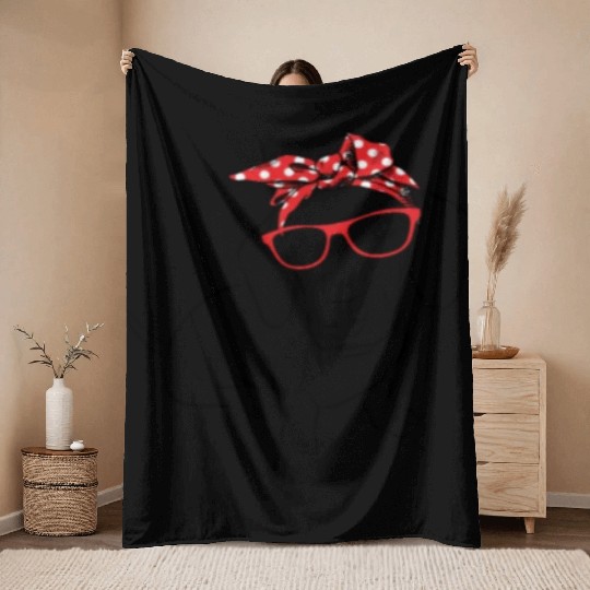 Dachshund Mama Throw Blankets