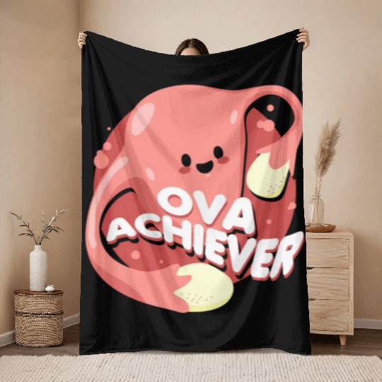Ova Achiever For Warriors Or Patients Throw Blankets