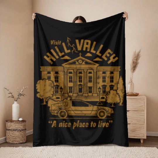 Back To The Future Visit Hill Valley A e Place To Throw Blankets