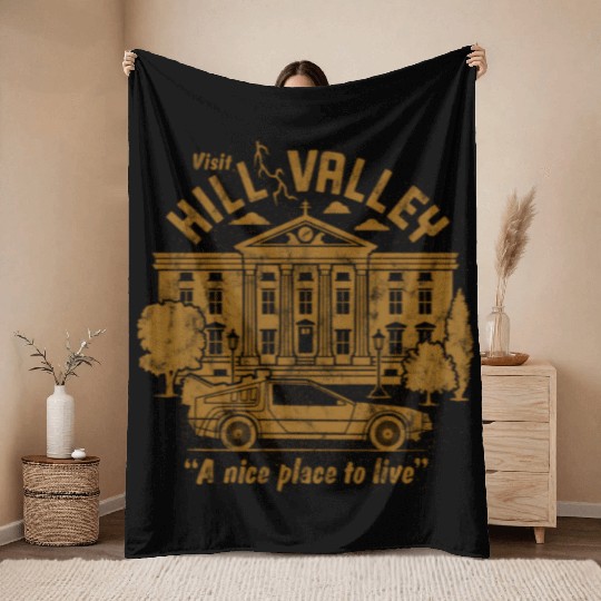 Back To The Future Visit Hill Valley A e Place To Throw Blankets