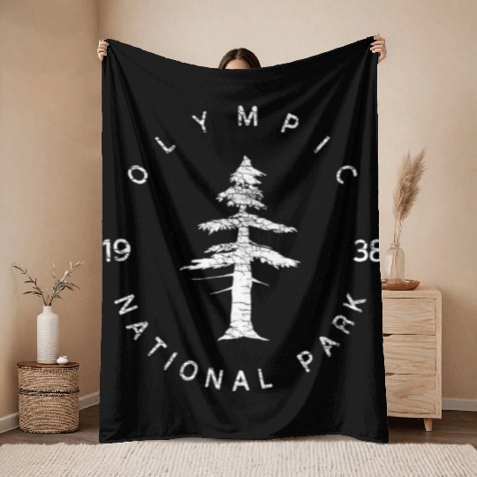 Olympic National Park Or Throw Blankets