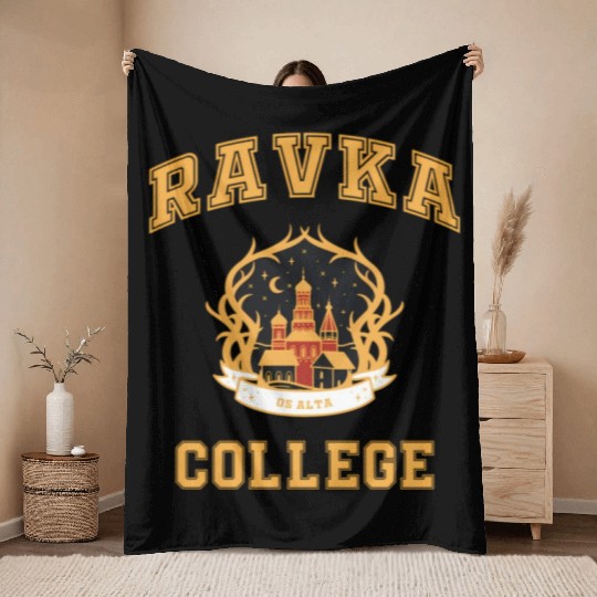 Six Of Crow-Kaz Brekker Shadow And Storm Bone Crow Throw Blankets