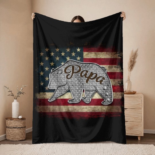 american dad Throw Blankets