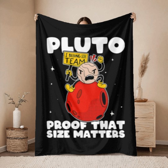 Amateur Astronomy Pluto Proof That Size Matters So Throw Blankets