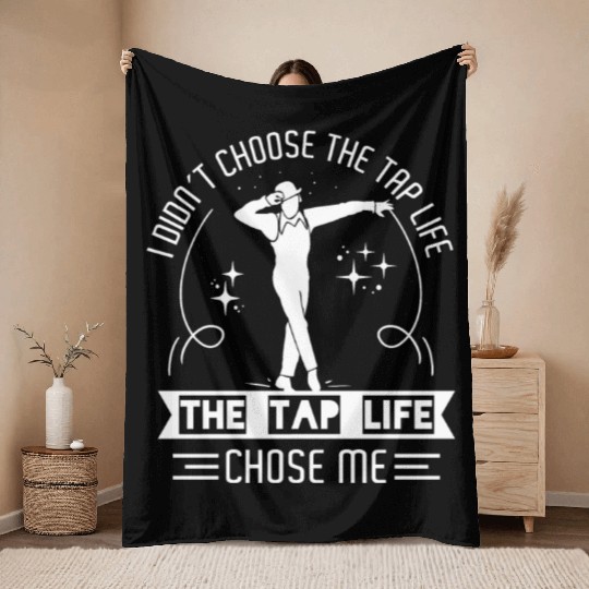 Tap Dancer Tap Dancing Shoes Tap Dance Teacher Throw Blankets