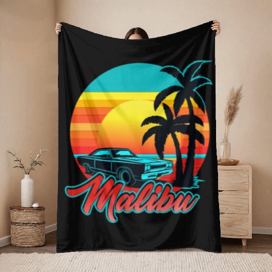 Malibu Throw Blankets