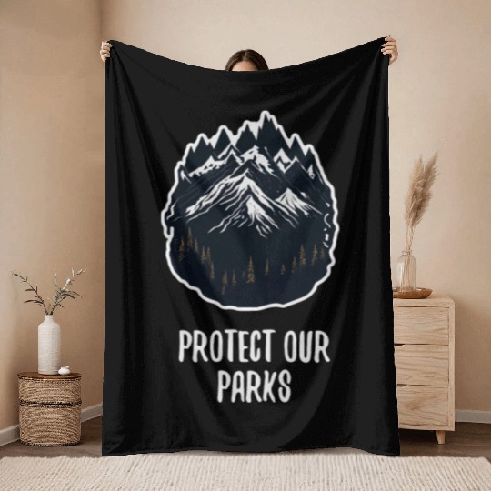 Natur Wildlife Outdoor Forest Camping Hiking Throw Blankets