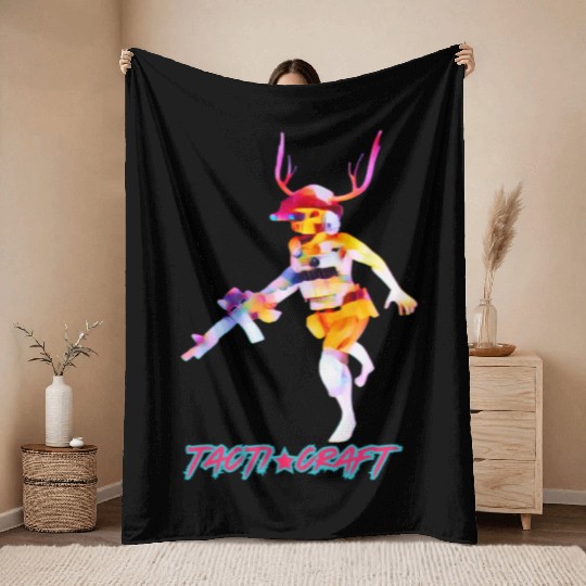 Wendigo-Go-Go! Throw Blankets