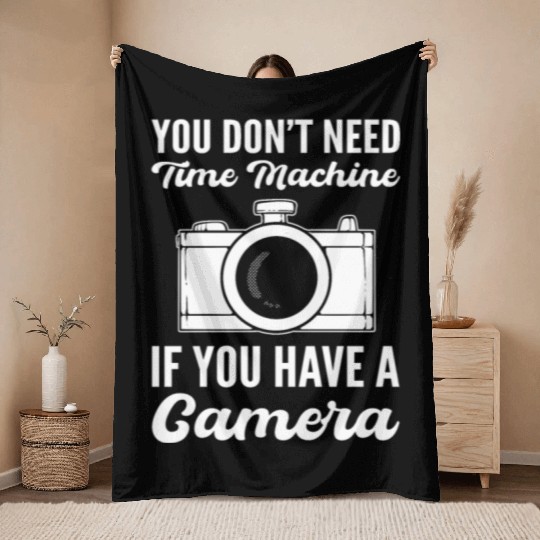 Photography Quotes Street Photographer Throw Blankets