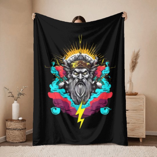 ZEUS Throw Blankets