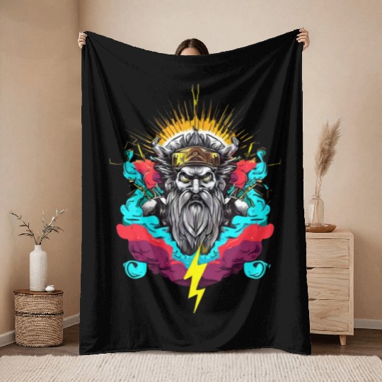 ZEUS Throw Blankets