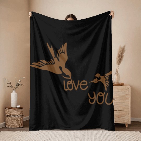 Valentines day retro humor red Throw Blankets