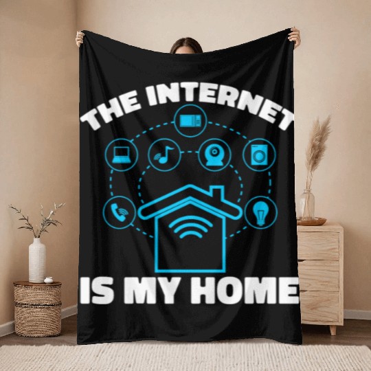 Web Developer Cool Throw Blankets