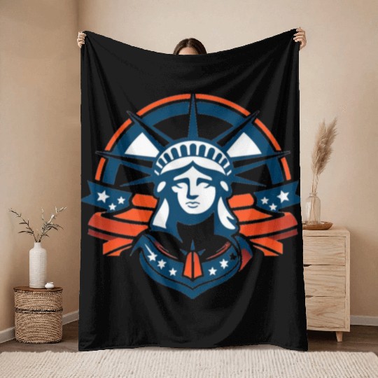 Celebrating America s Independence Day Throw Blankets