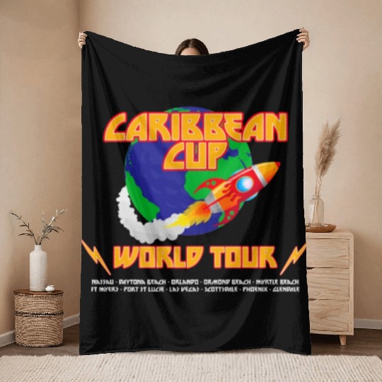 2023 World Tour Throw Blankets