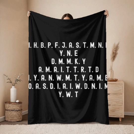 I Have Brought Peace Freedom Justice And Security Throw Blankets