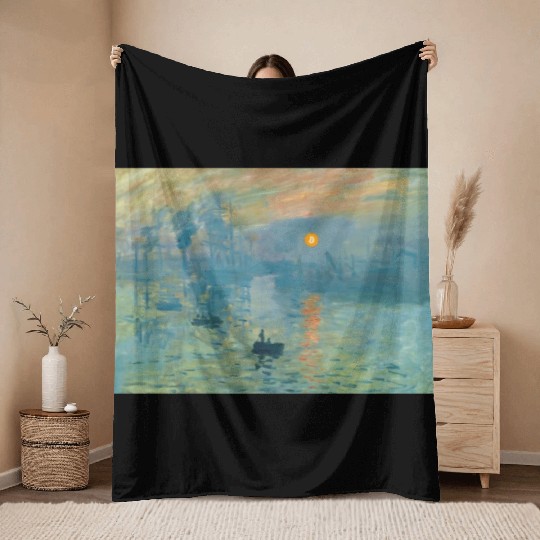 Bitcoin Coin-Crypto Painting Throw Blankets