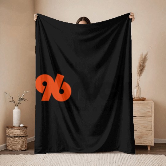 96 Rock Atlanta Light Throw Blankets