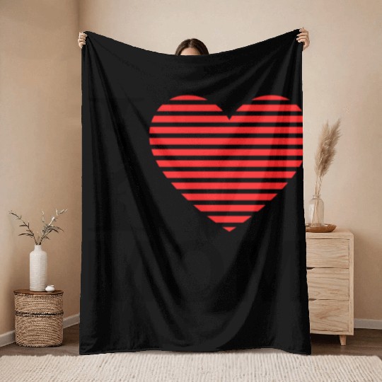 I love Mom Throw Blankets