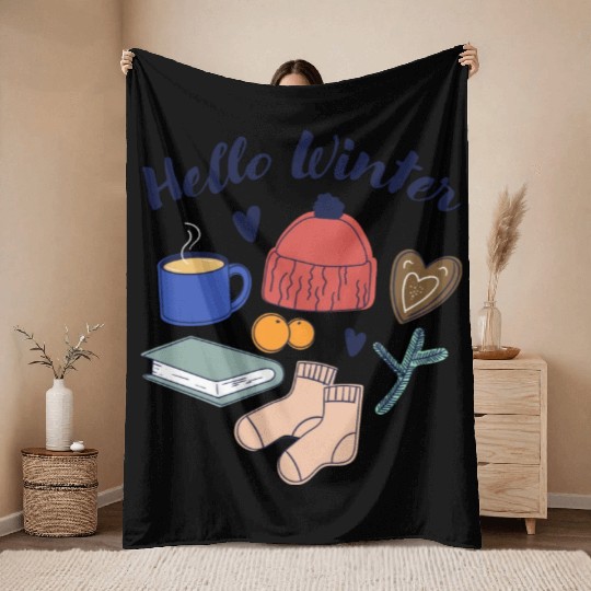 Winter Wonderland Magic Throw Blankets