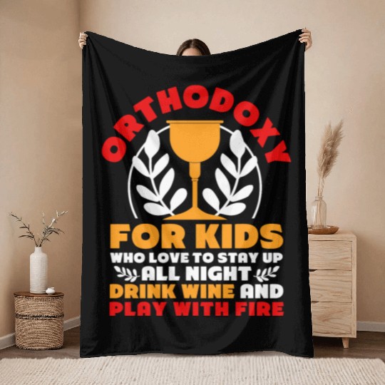 Orthodox Throw Blankets