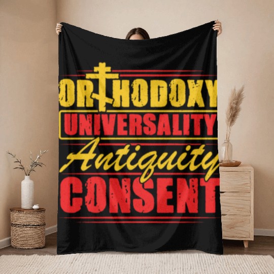 Orthodox Throw Blankets