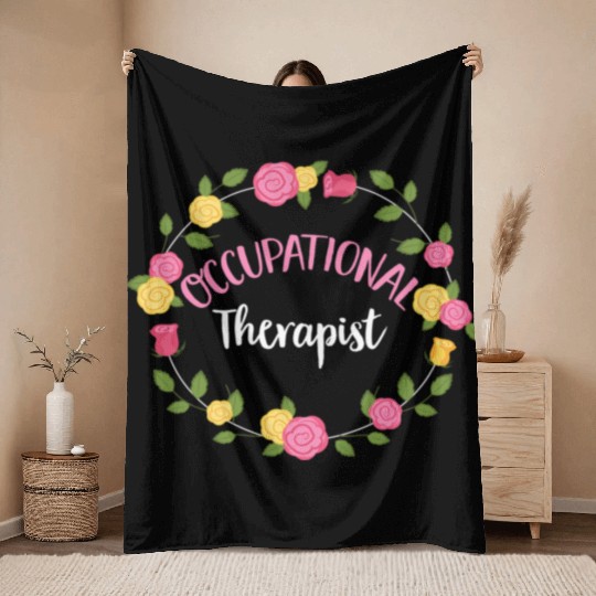 Occupational Therapy Ot Occupational Therapist Throw Blankets