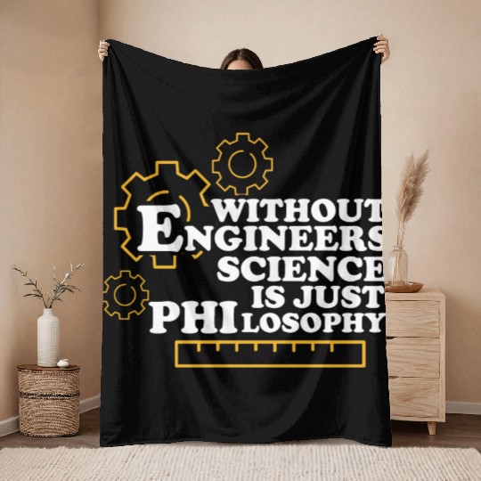 Philosophy Teacher Poetry Reading Book Science Throw Blankets