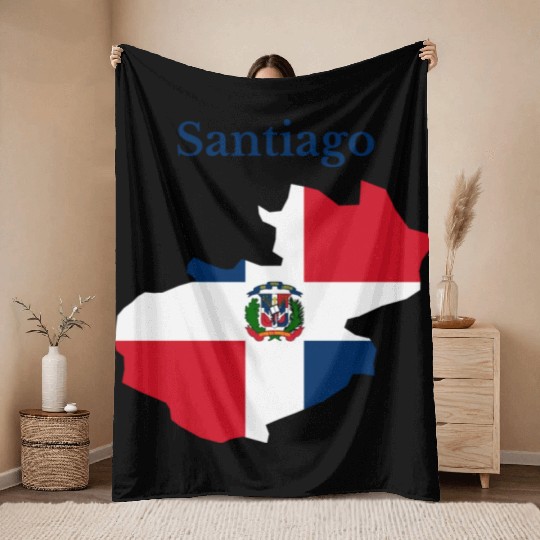Santiago Province Dominican Republic Throw Blankets