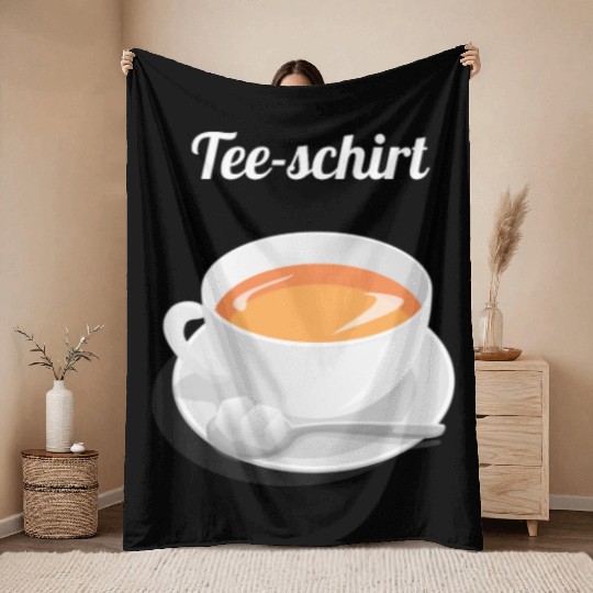 Tea Time Throw Blankets