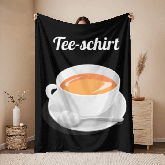 Tea Time Throw Blankets