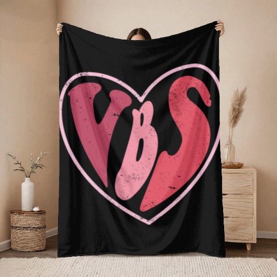 VBS Crew Summer Camp Vacation Bible School Bible Throw Blankets