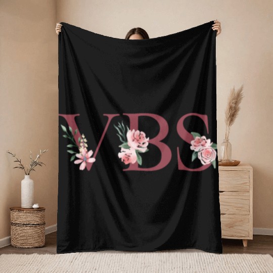 VBS Crew Teacher Student Summer Camp Vacation Throw Blankets