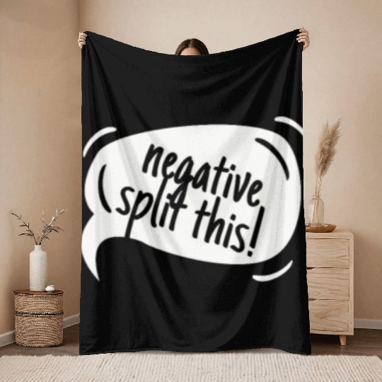 High School Running Throw Blankets, Negative Split, Unise