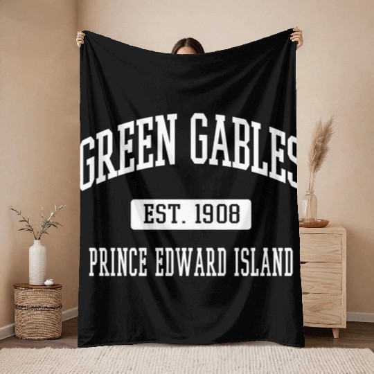 Anne Of Green Gables Throw Blankets