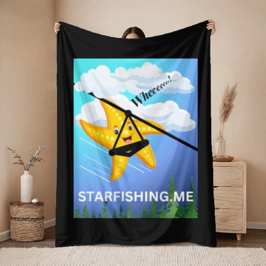 Starfish Throw Blankets