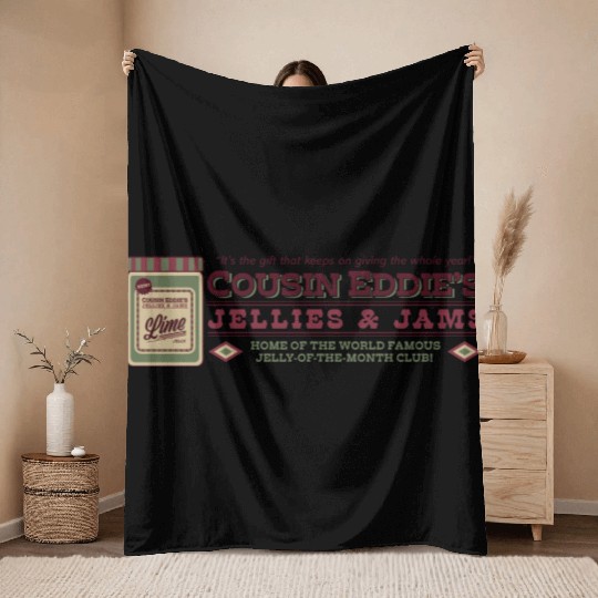 Cousin Eddie s Jellies Jams Throw Blankets