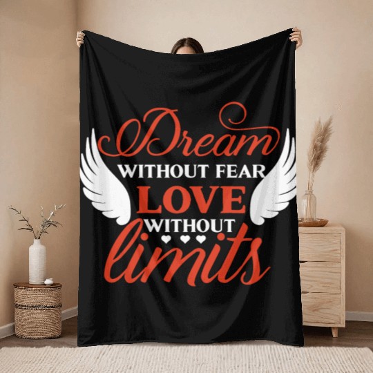 Funny gift - I love you Throw Blankets