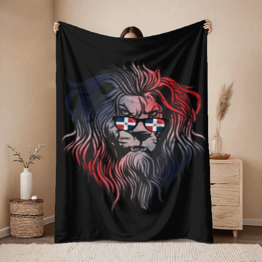 Dominican Republic Throw Blankets